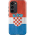 Croatia Flag Distressed Galaxy S23 Pro Case